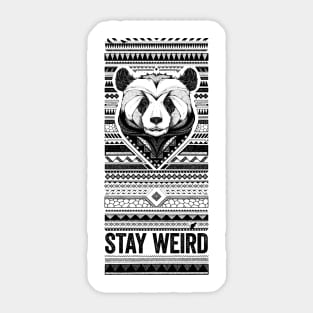 Stay Weird - Old School Sticker